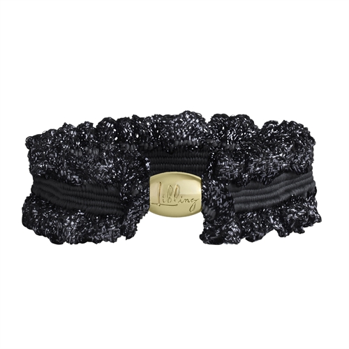 Libling Original Shimmer Hårelastik Coal - GULD